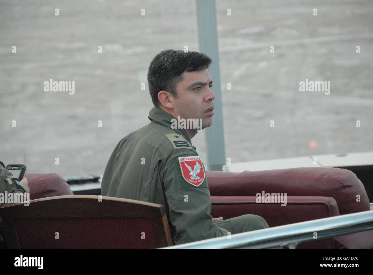 Kommandant von Konya AFB während der ISIK 2016 Combat Search and Rescue Übung Stockfoto