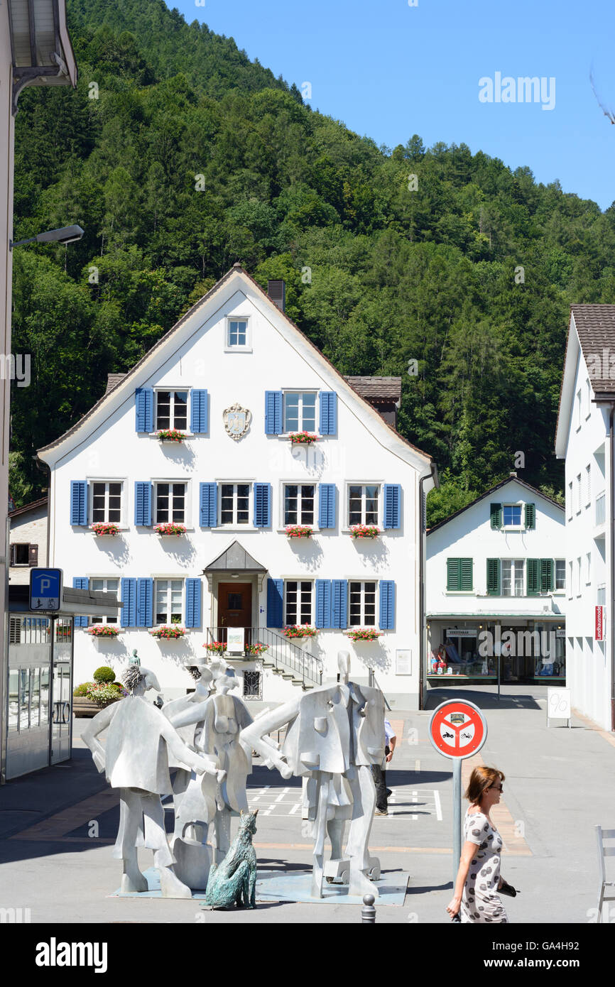 Bad Ragaz Pinakothek Schweiz St. Gallen Sarganserland Stockfoto