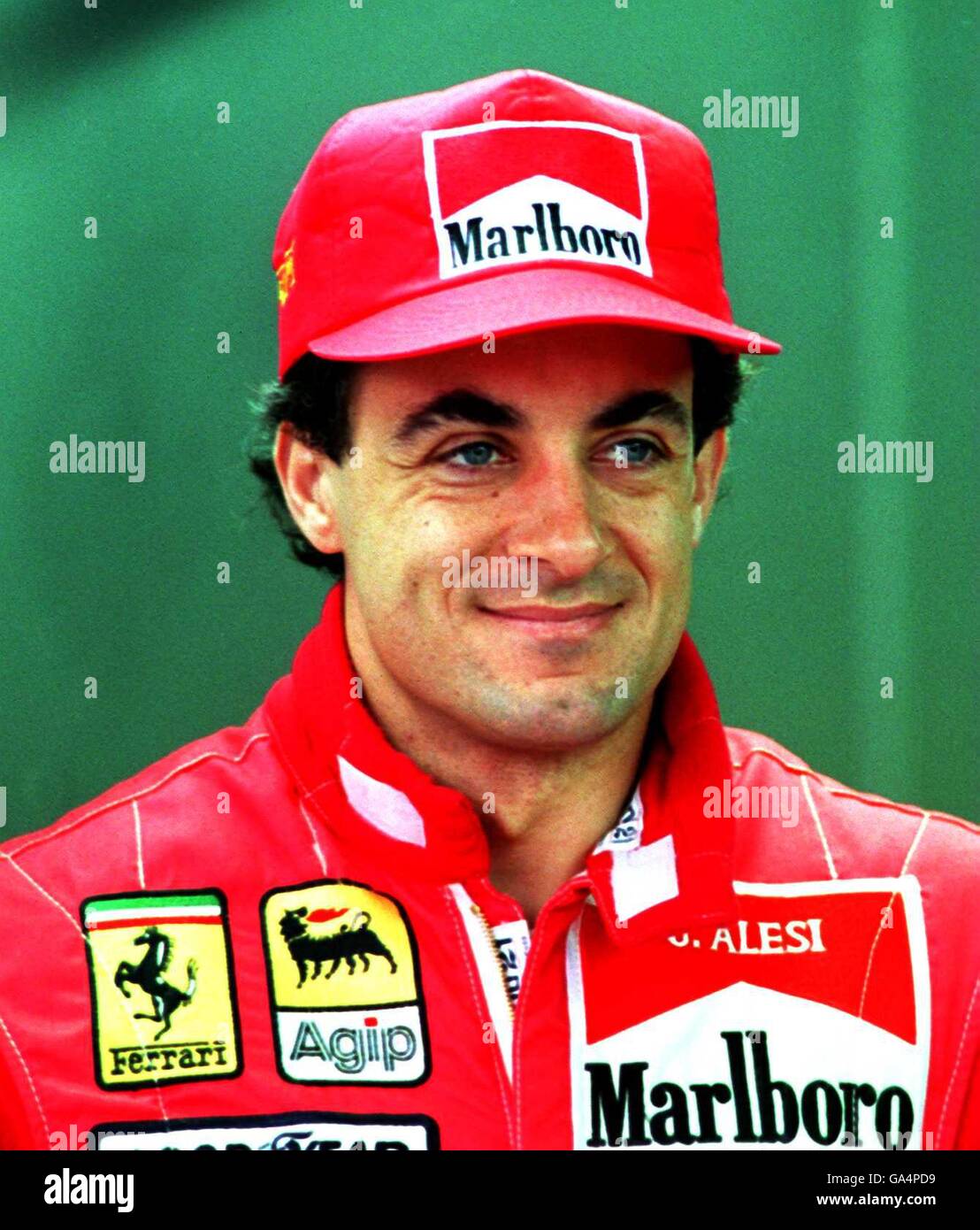 26-März-95 ... Großer Preis Von Brasilien ... Jean Alesi ... RPIC Claire Mackintosh ... Ref.-Nr. 170578 Stockfoto