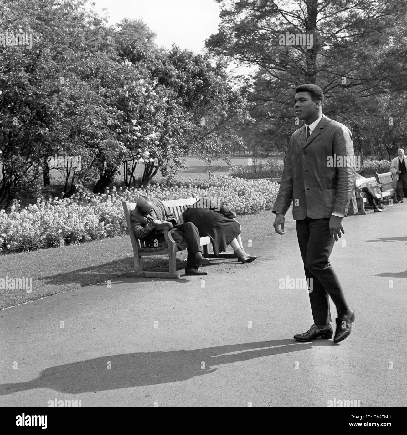 Boxen - Muhammad Ali - London Stockfoto