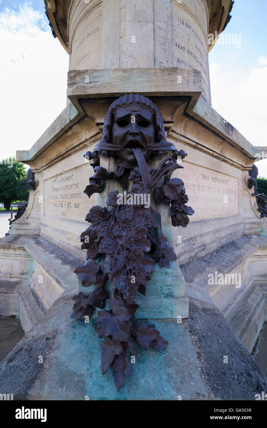 Gower Memorial, Stratford-upon-Avon. Stockfoto