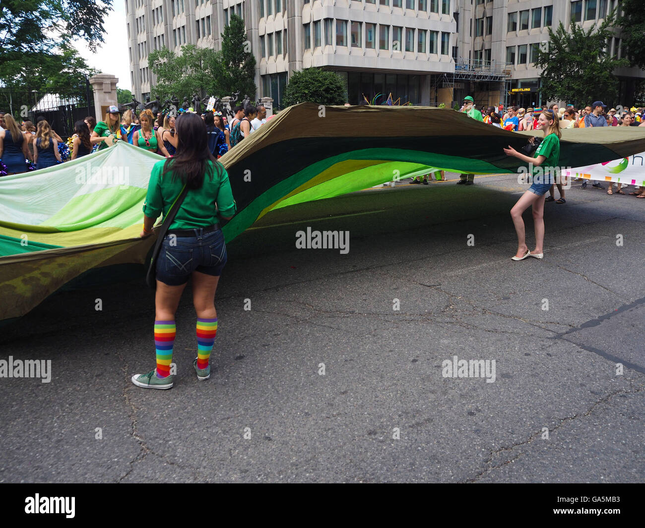 Toronto, Ontario, Kanada. 3. Juli 2016. Gay Pride Parade in Toronto, Ontario, Kanada 3. Juli 2016 Credit: Michael Matthews/Alamy Live-Nachrichten Stockfoto