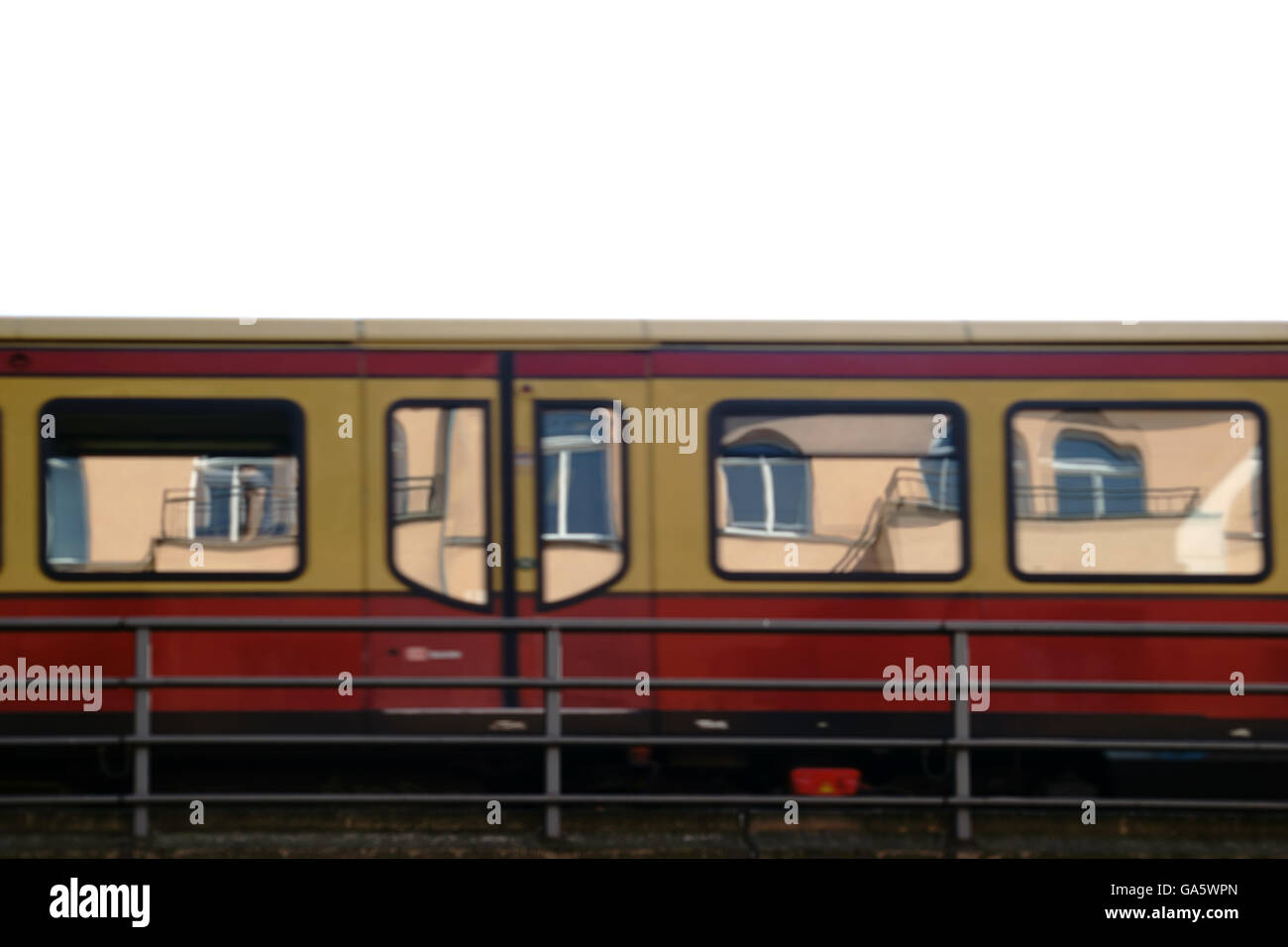 Berliner S-Bahn Stockfoto