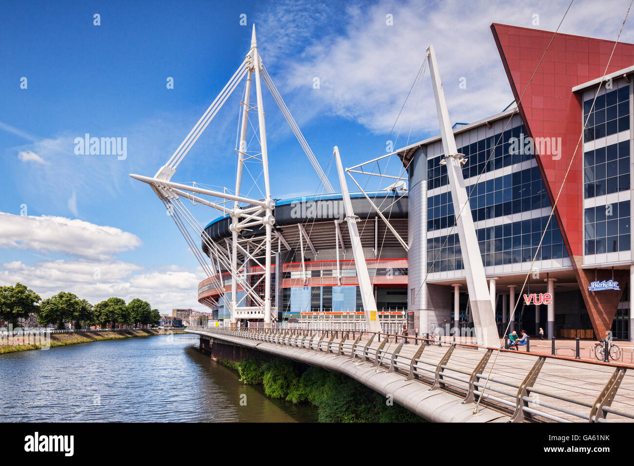 27. Juni 2016: Millennium Stadium, Cardiff, Wales - ehemals Cardiff Arms Park, jetzt das Millennium Stadium, Cardiff, Wales, UK Stockfoto