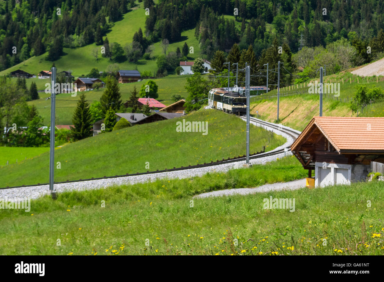 Montreux oberland bahn Fotos und Bildmaterial in hoher Auflösung Alamy