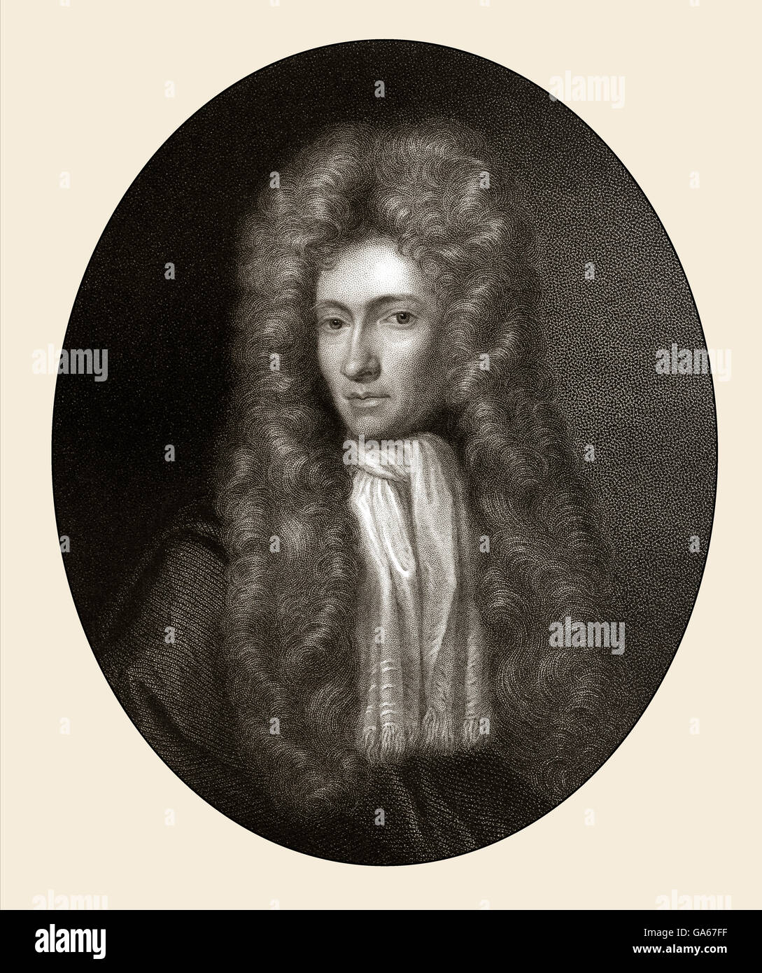 Robert Boyle, 1627-1691, Ein Anglo-Irischer Naturphilosoph, Chemiker,  Physiker Und Erfinder Stockfotografie - Alamy