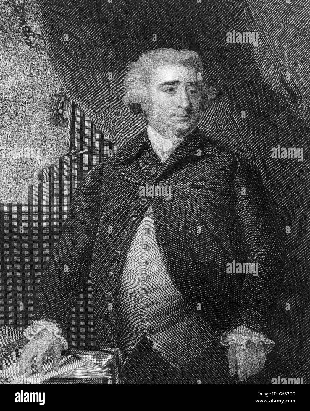 Charles James Fox, 1749-1806, eine britische Whig-Staatsmann Stockfoto
