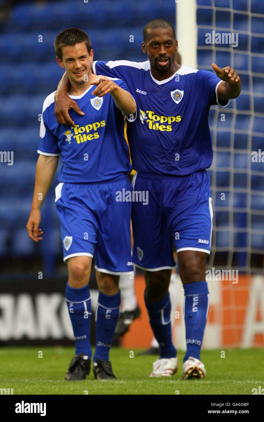 Fußball - freundlich - Leicester City V Notts County - Walkers Stadium Stockfoto