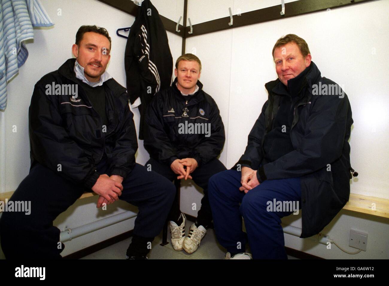 Fußball - Hucknall Town Schulung Stockfoto