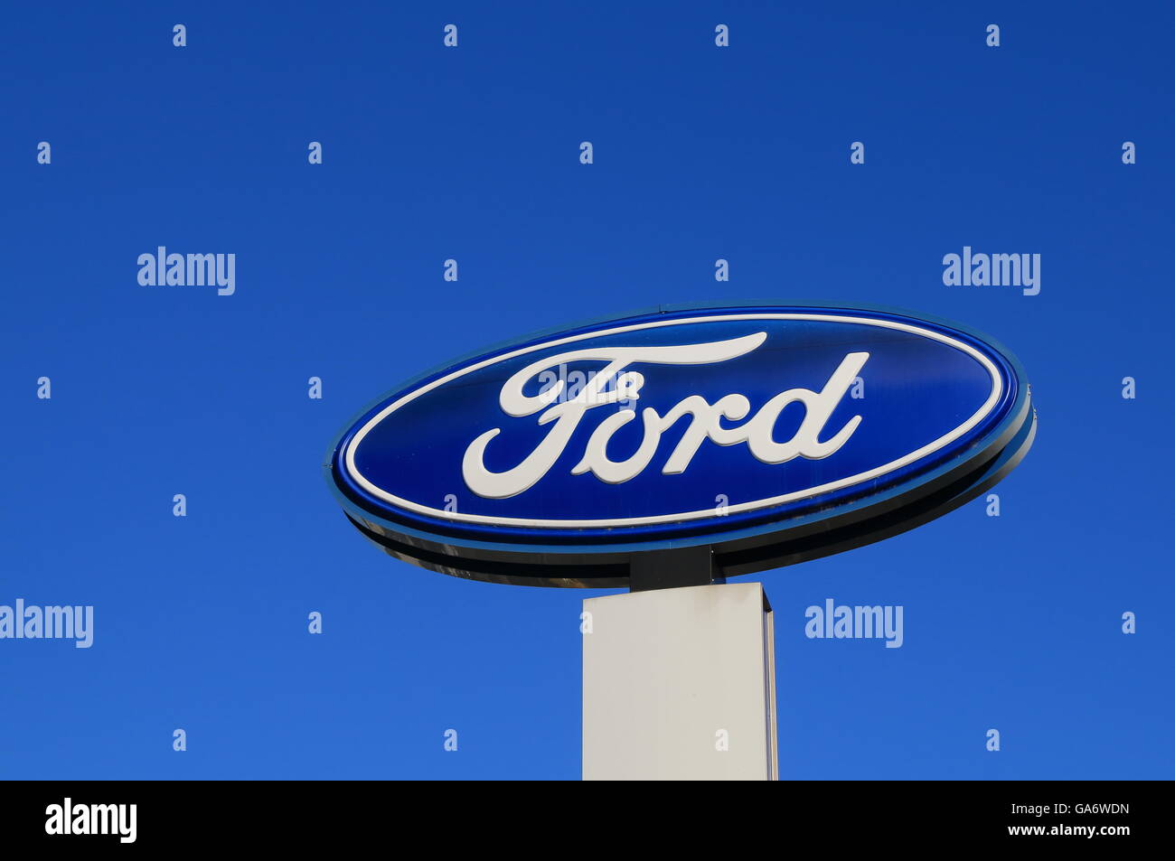Ford PKW-Hersteller Stockfoto