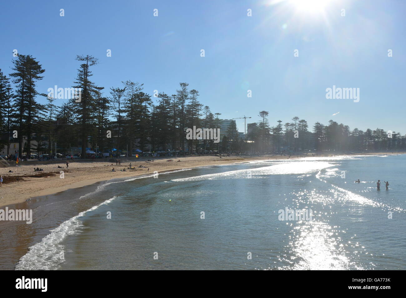 Manly Beach Stockfoto