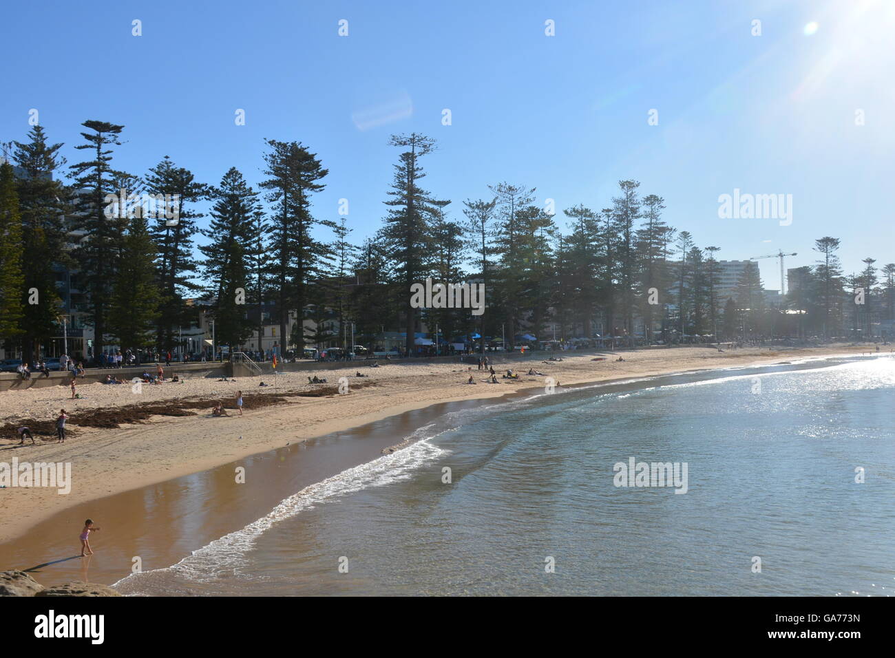 Manly Beach Stockfoto