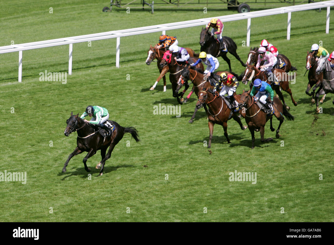 Pferderennen Sie - Tag drei - Ascot Stockfoto