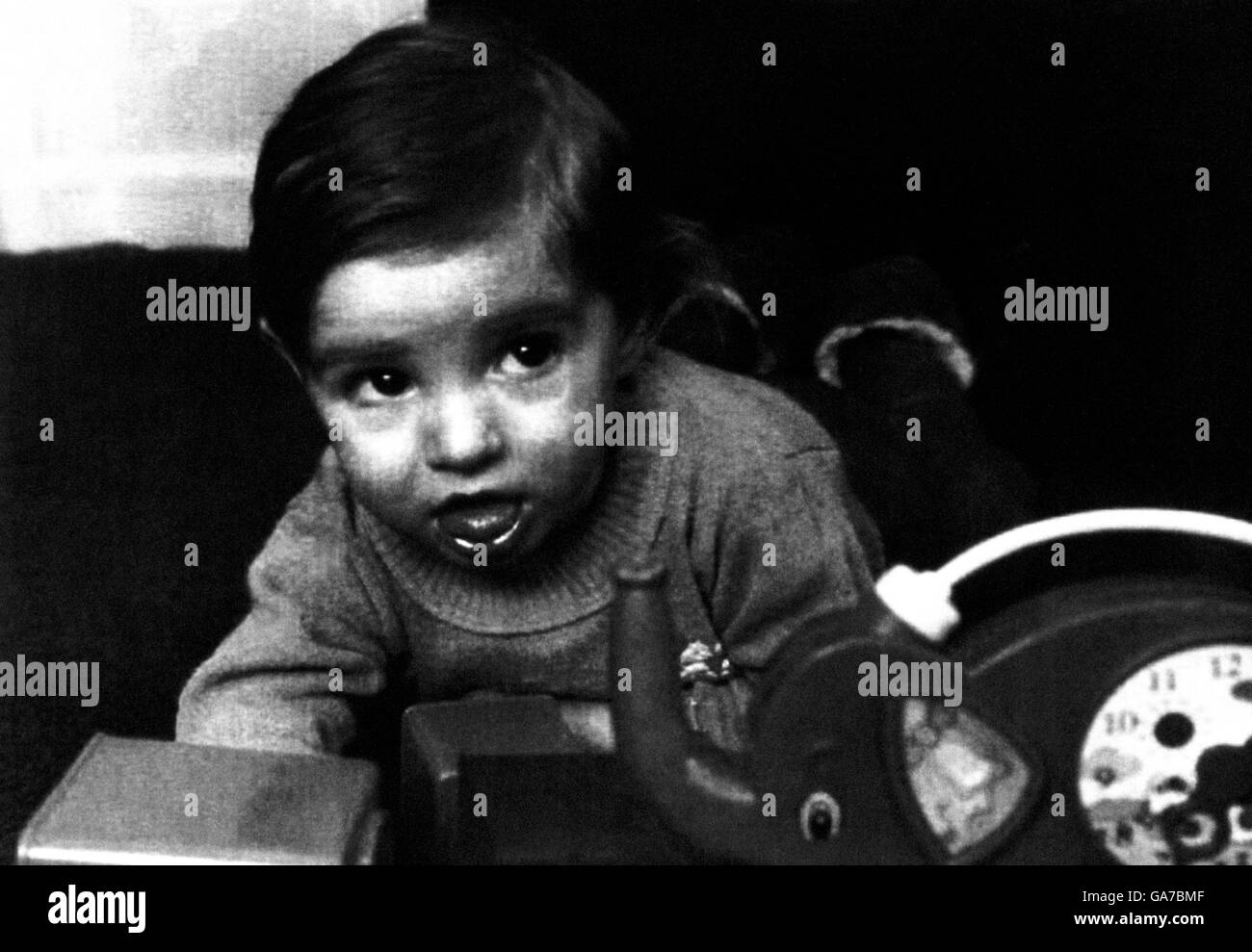 ENGEL DES TODES. Patrick Elstone, eines von elf Kindern, deren ehemalige Krankenschwester Beverley Allitt des Mordversuchs beschuldigt wird Stockfoto