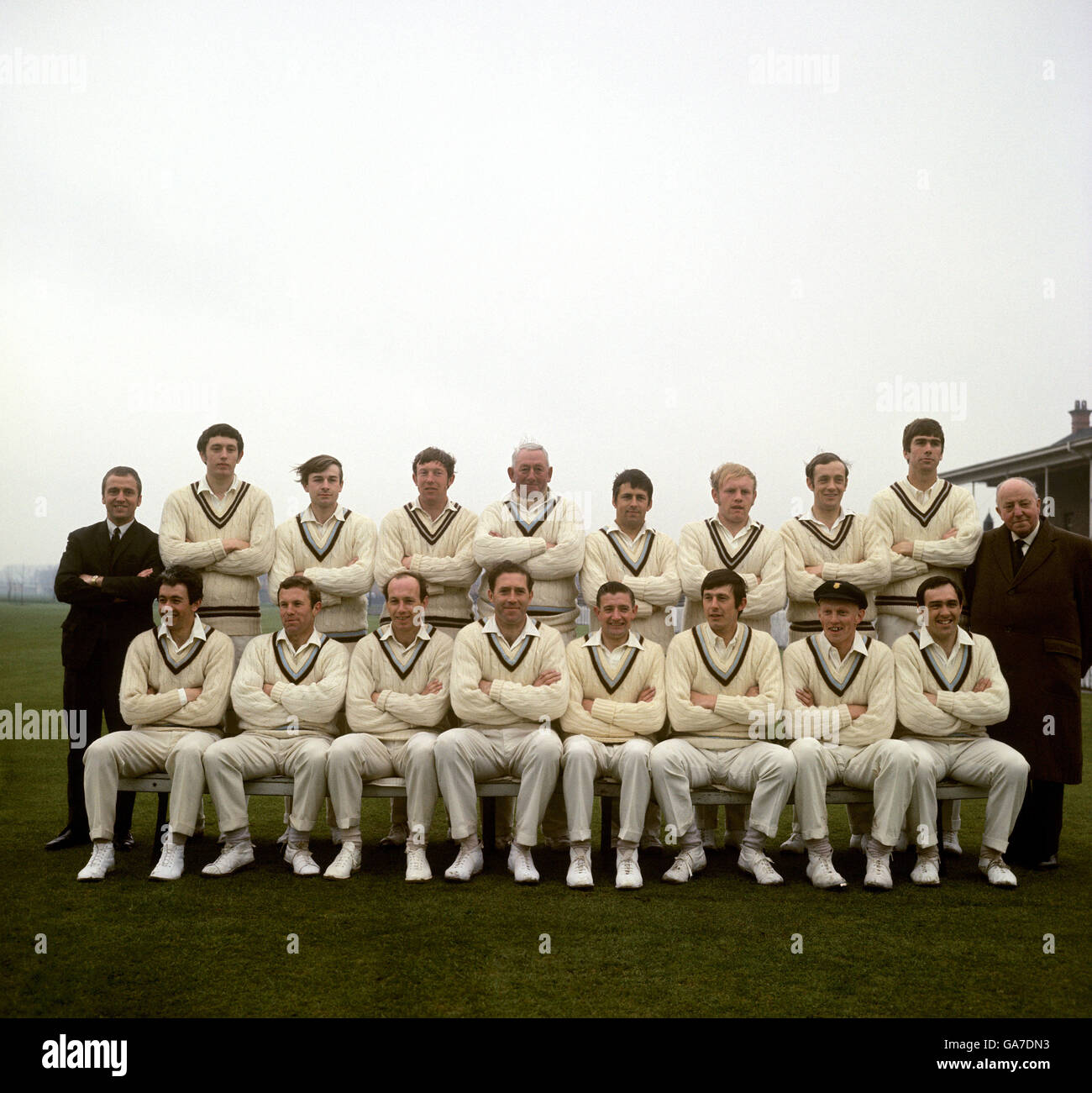 Cricket - Derbyshire County Cricket Club - Fototermin Stockfoto