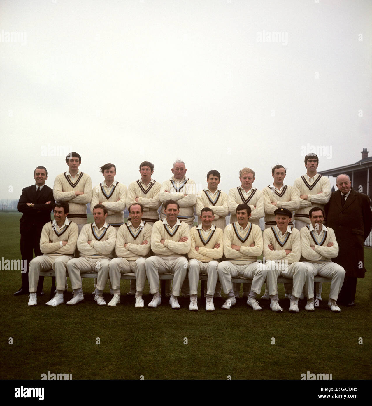 Cricket - Derbyshire County Cricket Club - Fototermin Stockfoto