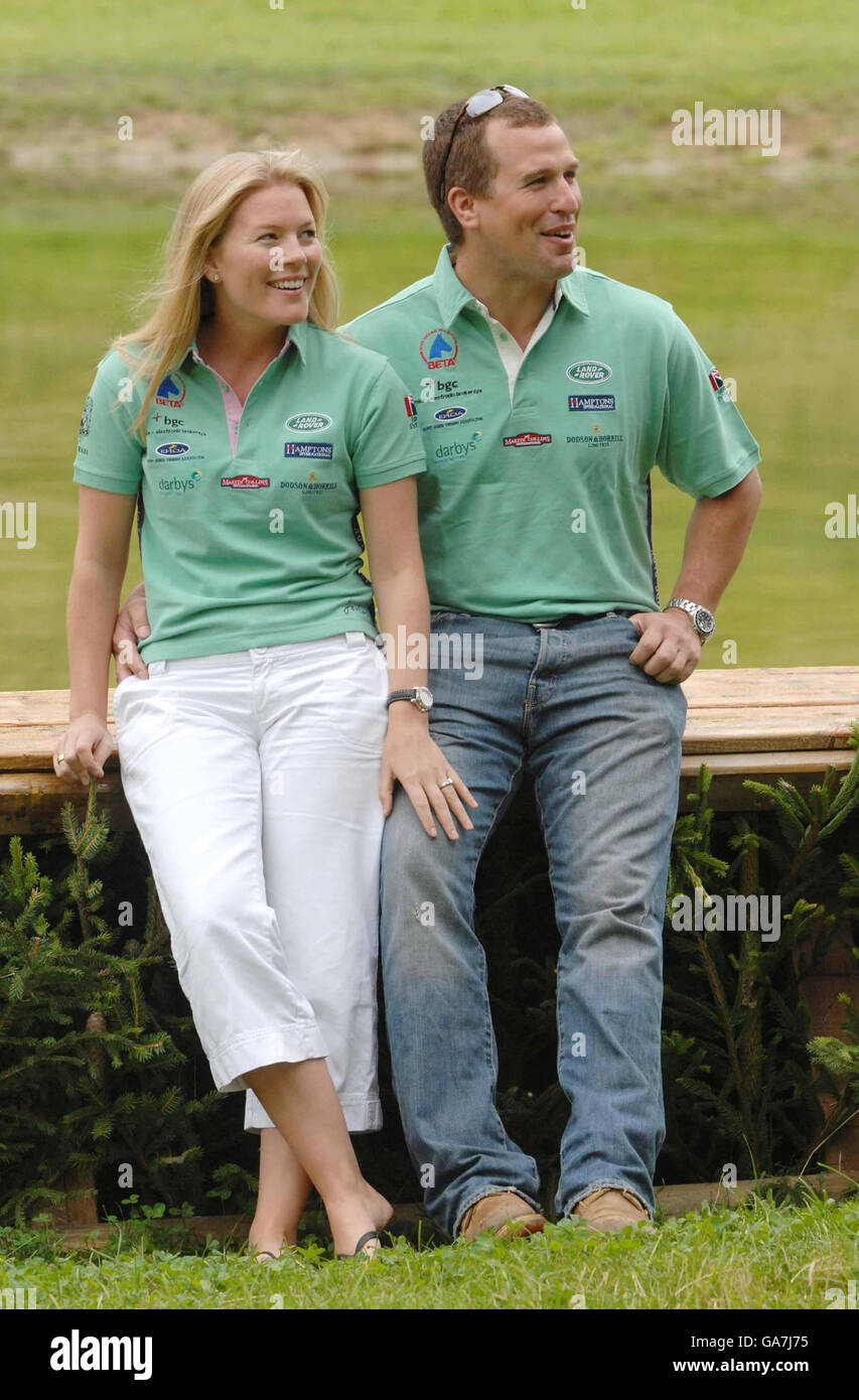 Royals im Gatcombe Park Stockfoto