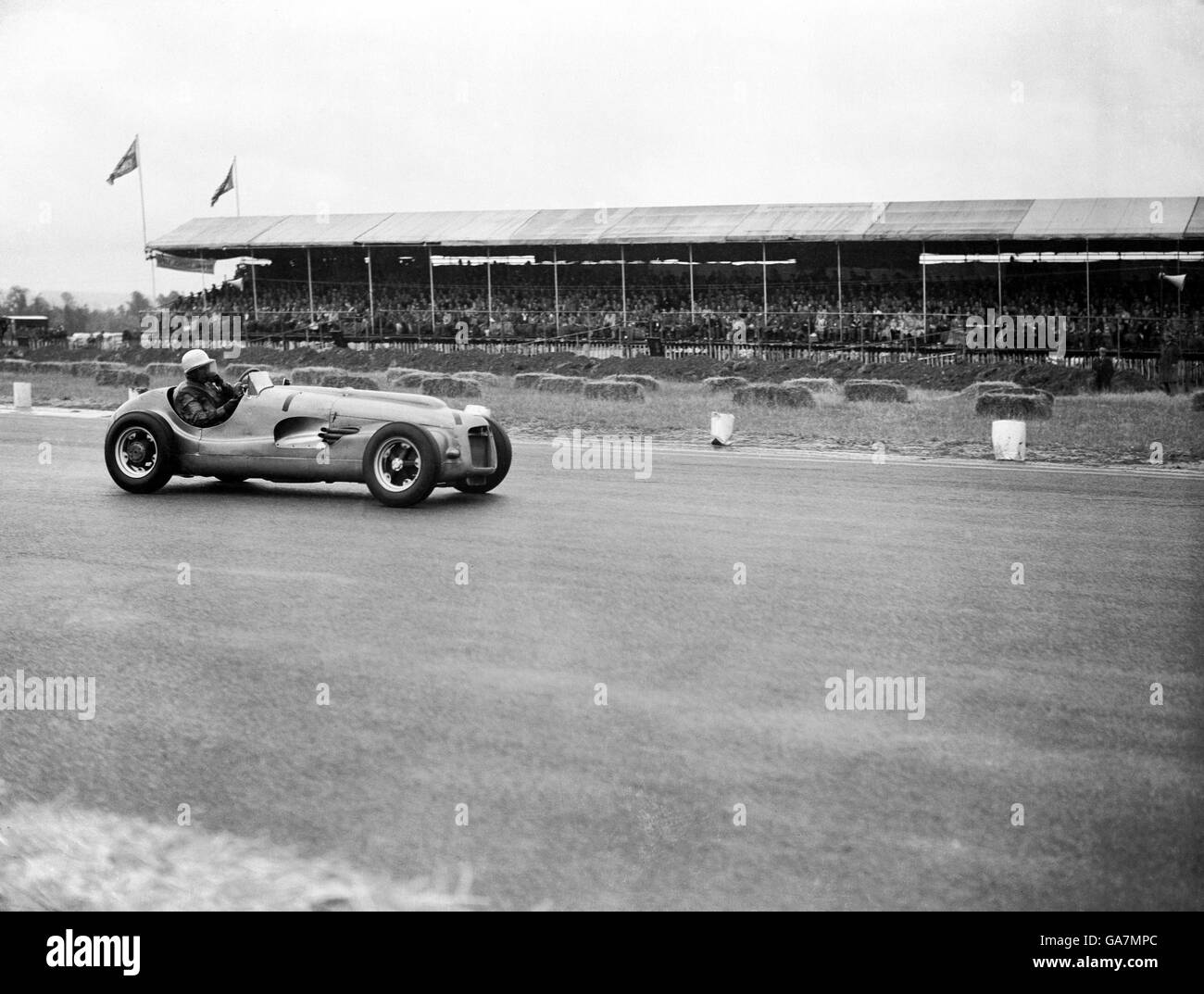 Motorsport - Boreham International Trophy. Stirling Moss in seiner ZEIT in Aktion Stockfoto