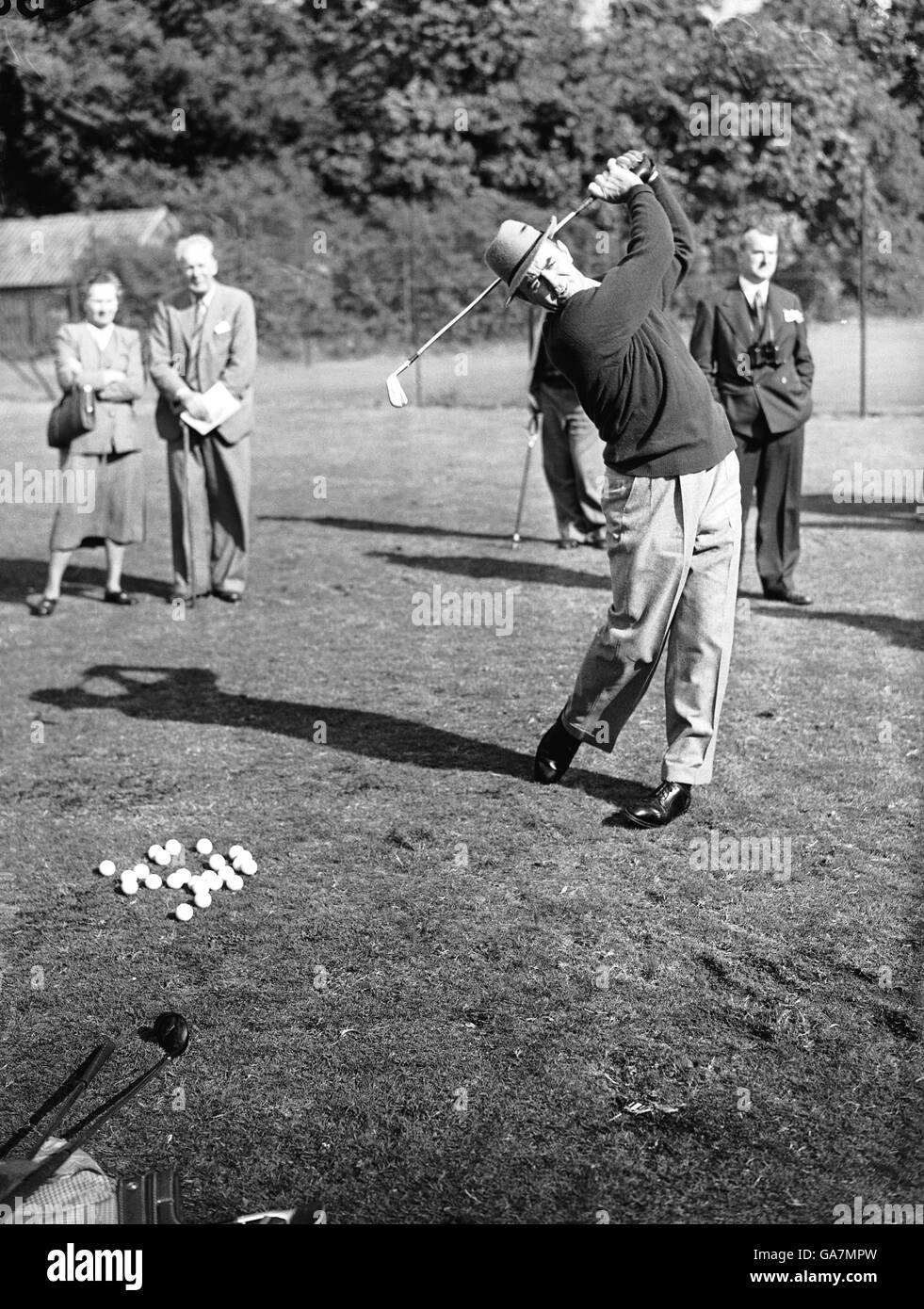 Golf - Ryder Cup - Großbritannien V USA - Wentworth - Praxis Stockfoto