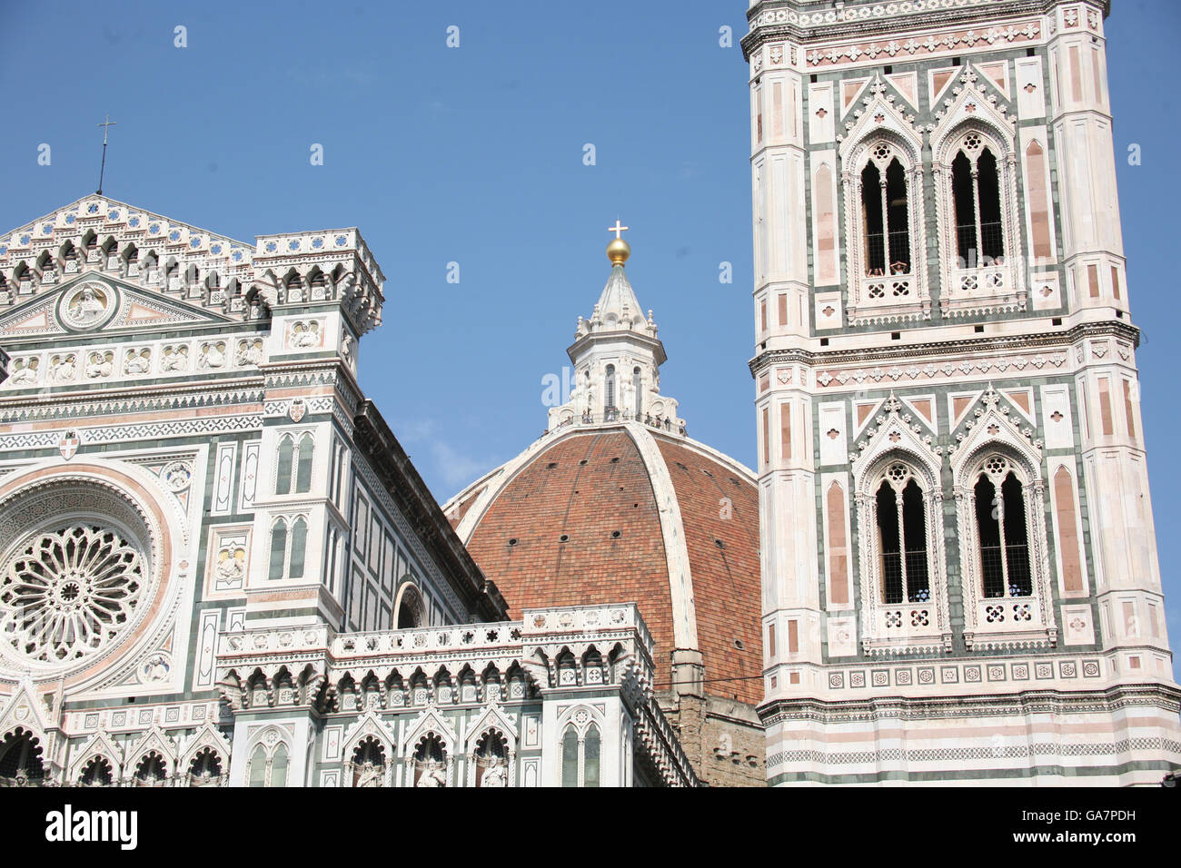 Italien Reisen Lager. Die Kathedrale in Florenz. Stockfoto