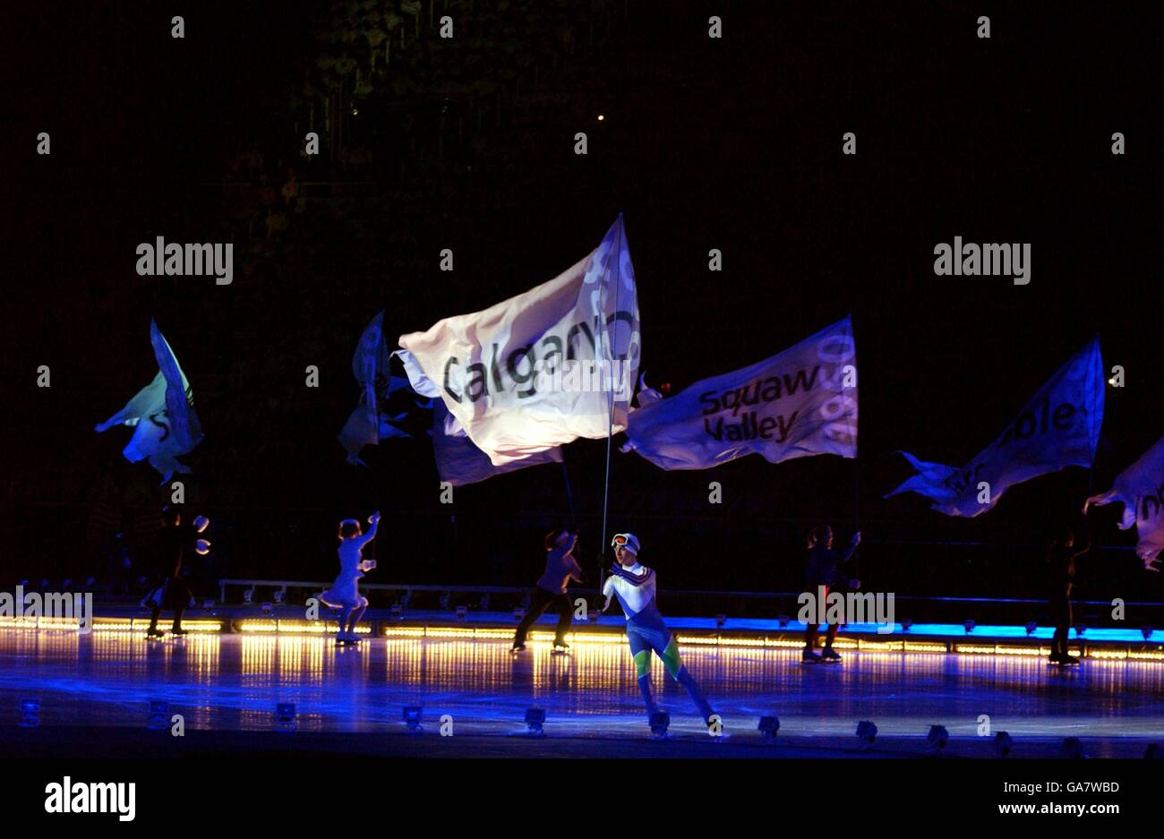 Olympischen Winterspiele - Salt Lake City 2002 - Eröffnungsfeier Stockfoto