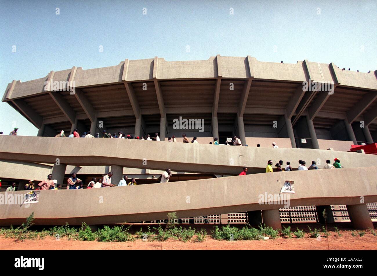 Fußball - African Nations Cup Mali 2002 - Finale - Senegal V Kamerun Stockfoto