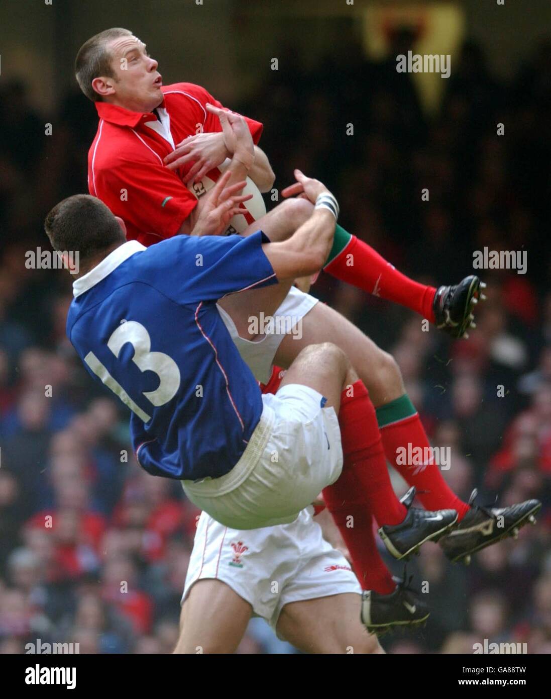 Rugby-Union - Lloyds TSB Six Nations Championship - Wales V Frankreich Stockfoto