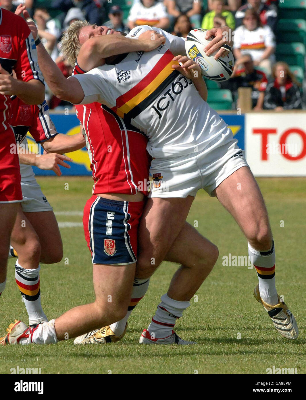 Rugby League - Engage Super League - Hull Kingston Rovers V Huddersfield Riesen - Craven Park Stadium Stockfoto