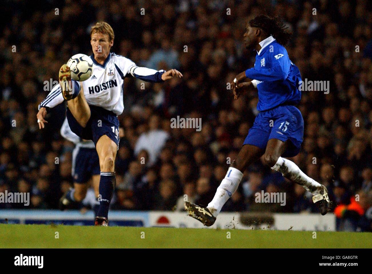 Fußball - Worthington Cup - Halbfinale-Finale - Rückspiel - Tottenham Hotspur V Chelsea Stockfoto