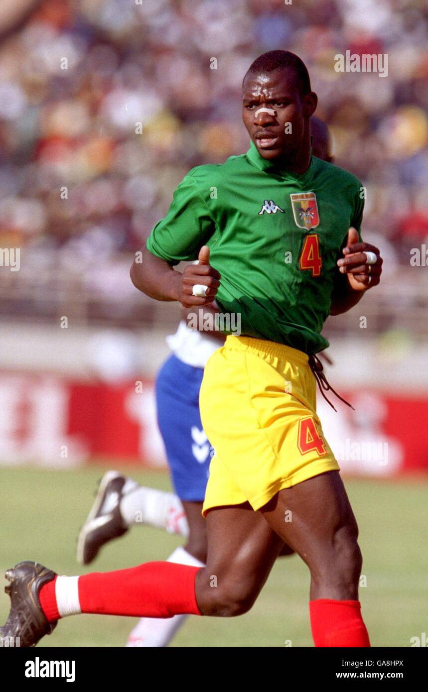 Fußball - African Nations Cup Mali 2002 - Gruppe A - Mali V Liberia Stockfoto