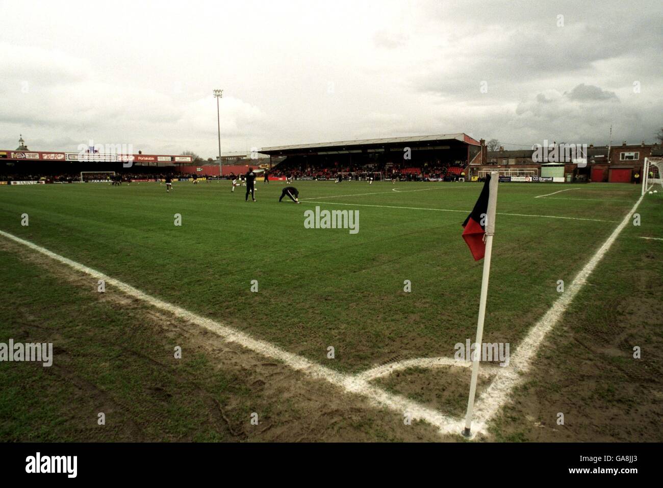 Fußball - AXA-FA-Cup - 4. Runde - York City V Fulham Stockfoto