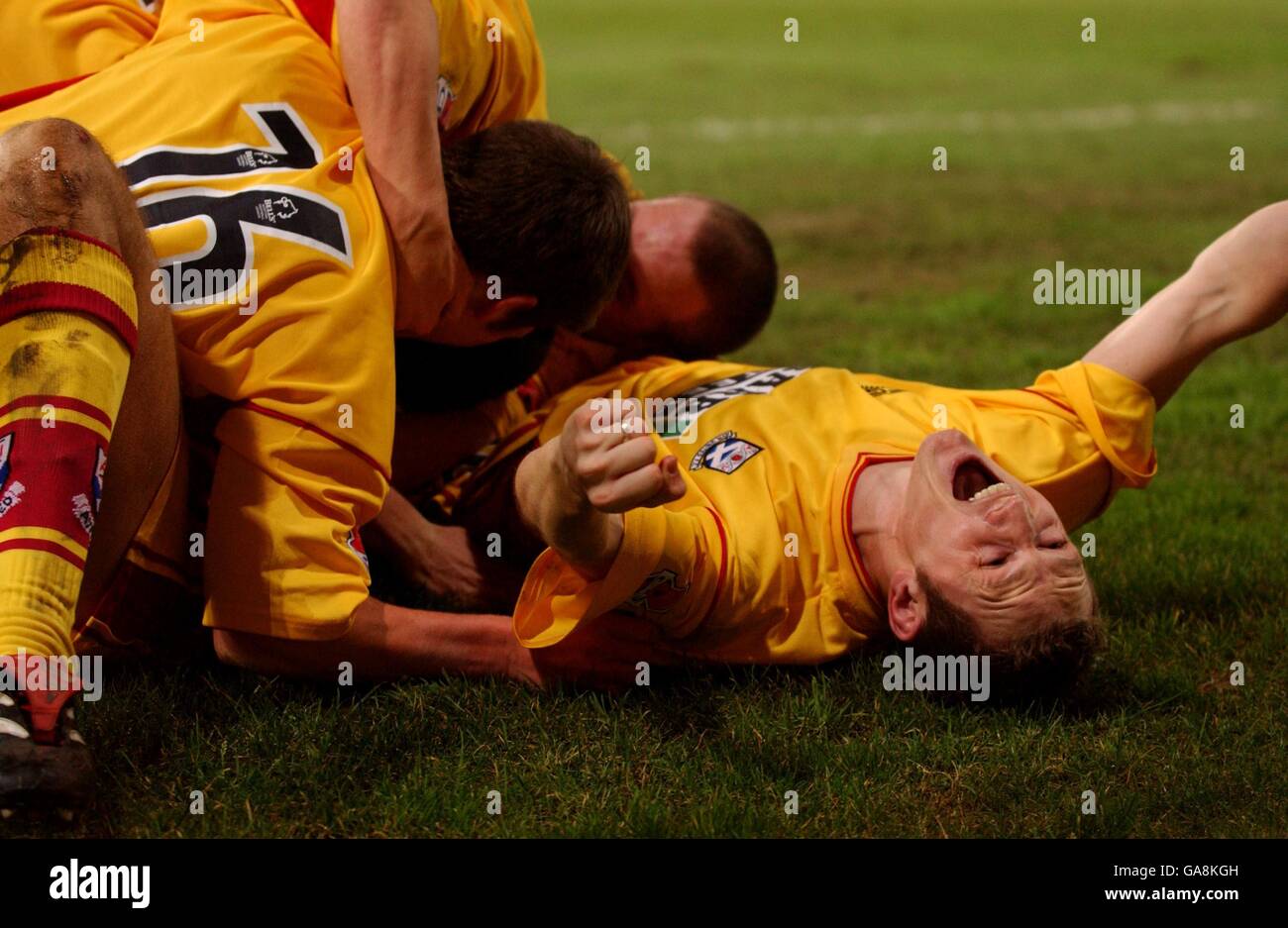 Fußball - CIS Insurance Cup - Semi Final - Hibernian V Ayr United Stockfoto