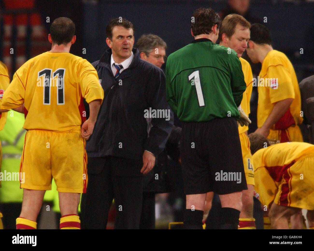 Fußball - CIS Insurance Cup - Semi Final - Hibernian V Ayr United Stockfoto