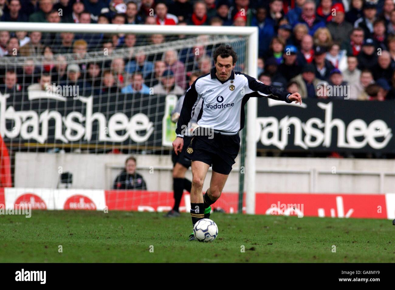 Fußball - FA Barclaycard Premiership - Charlton Athletic gegen Manchester United Stockfoto