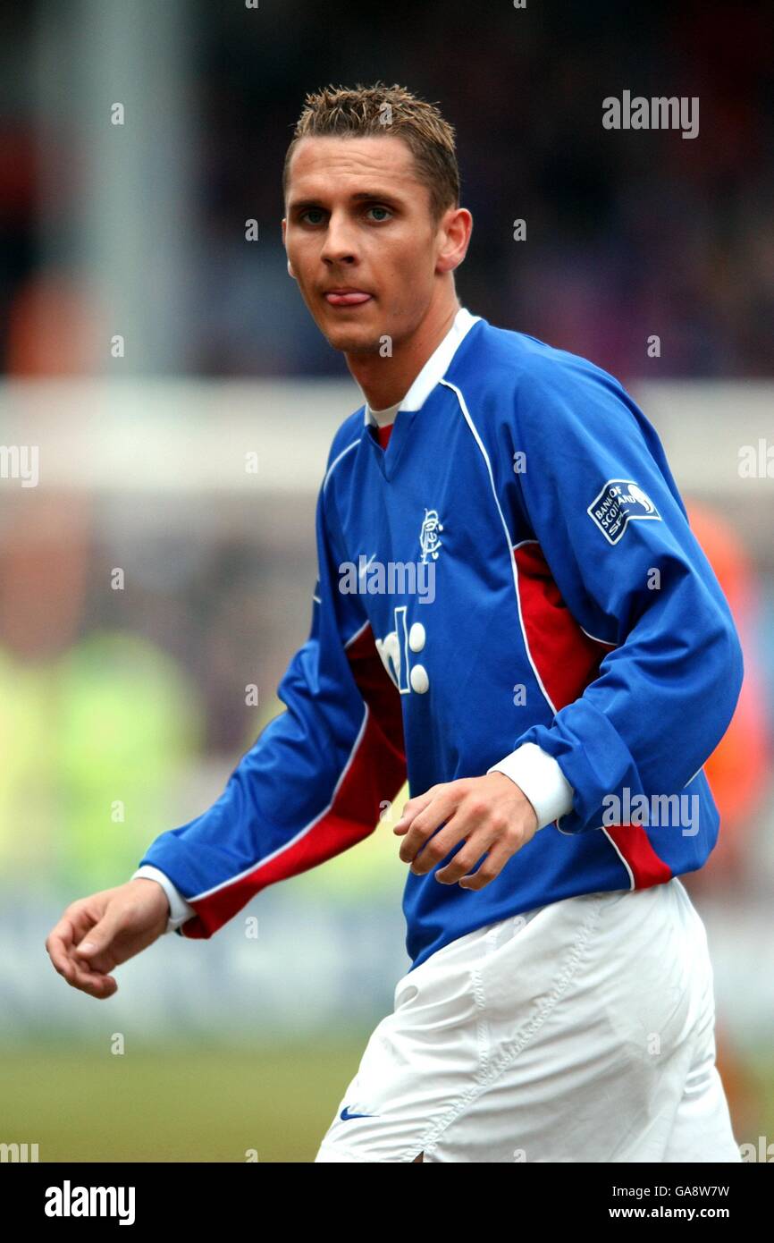 Fußball - Bank Of Scotland Premier Division - Dundee United V Rangers Stockfoto