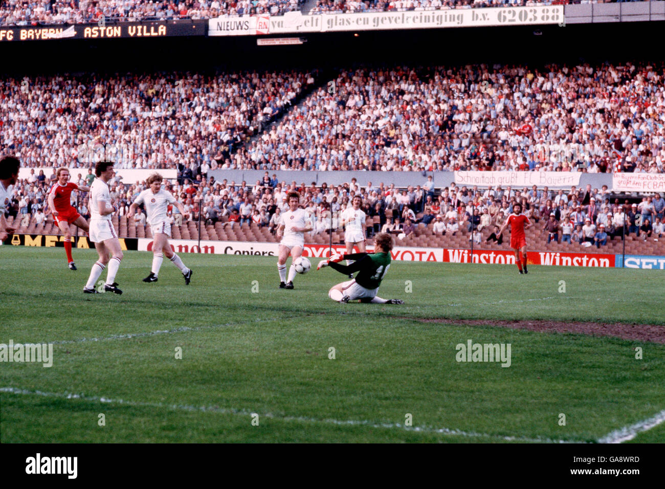 Fußball - Europa-Cup - Finale - Aston Villa V Bayern München - De Kuip Stockfoto