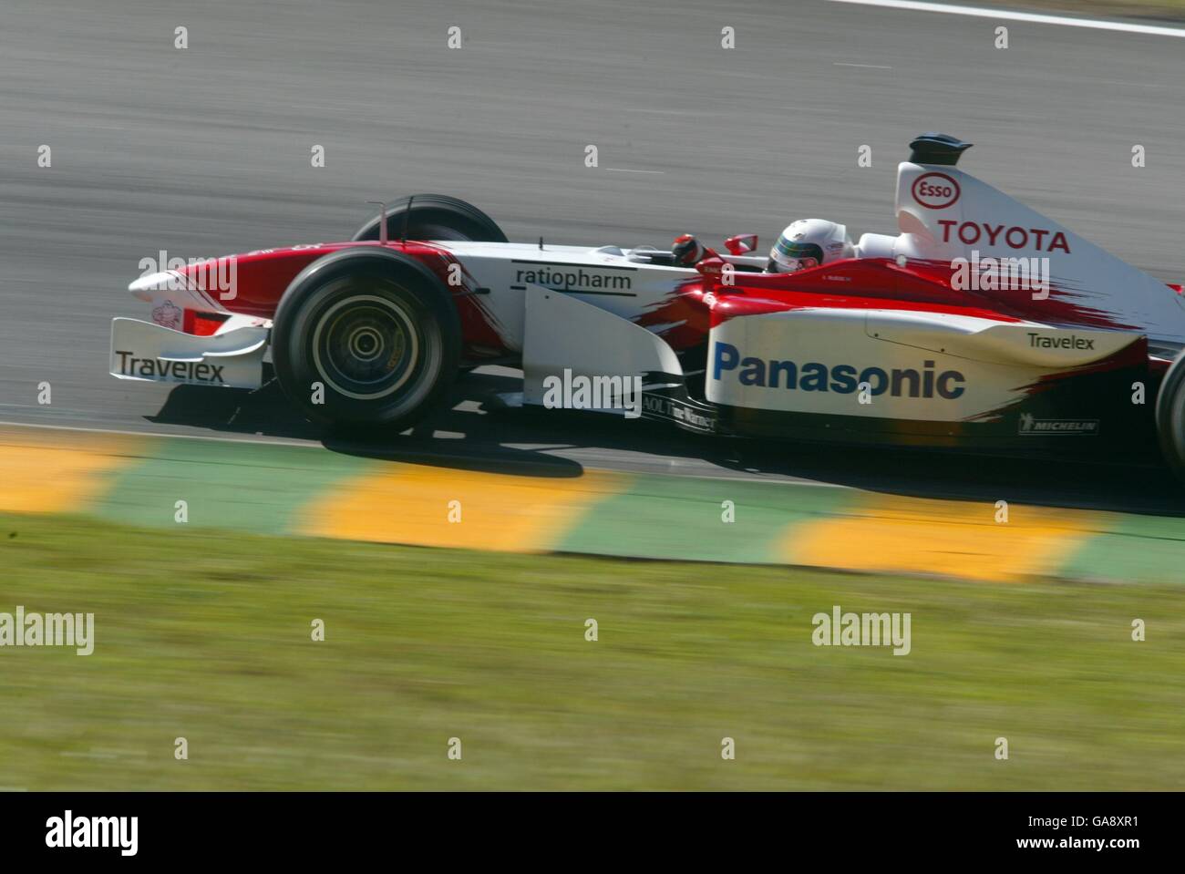 Formel-1-Motorsport - Großer Preis Von Brasilien - Qualifikation. Allan Mcnish, Toyota Stockfoto