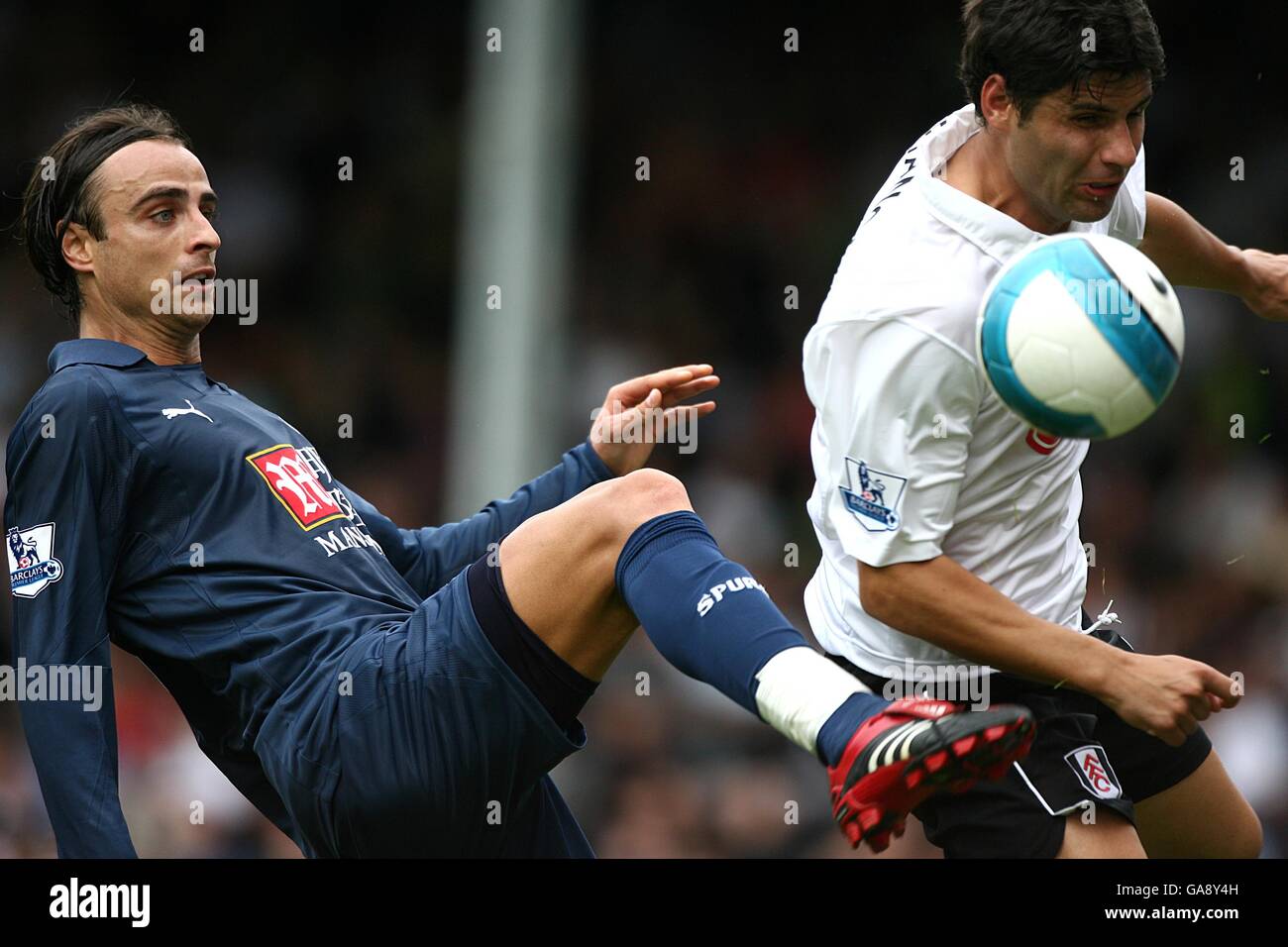 Fußball - Barclays Premier League - Fulham V Tottenham Hotspur - Craven Cottage Stockfoto