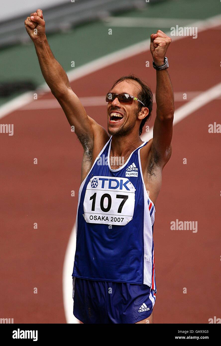 Leichtathletik - IAAF World Athletics Championships - Osaka 2007 - Nagai-Stadion Stockfoto