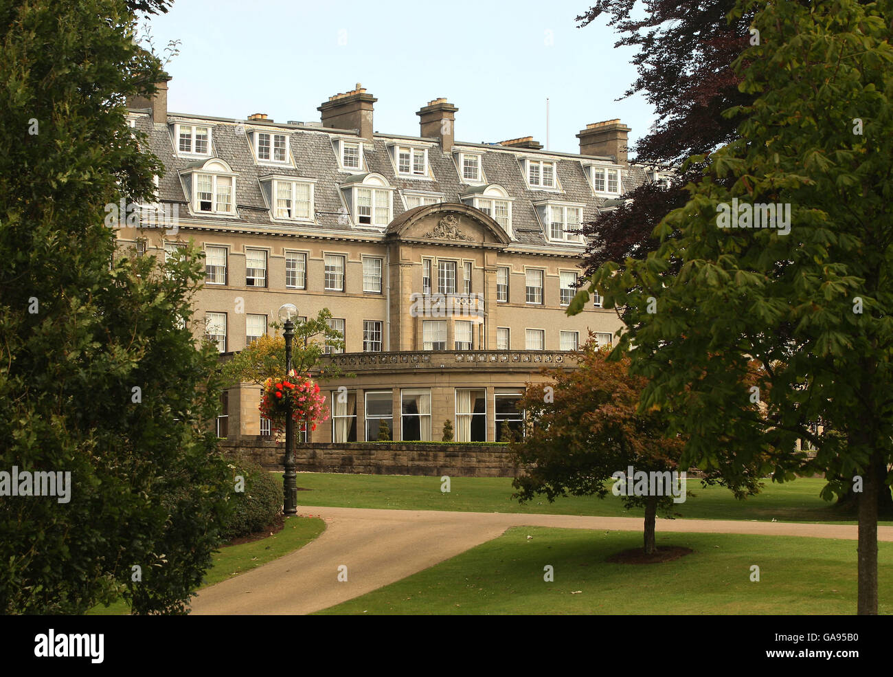 Gleneagles Hotel - Schottland Stockfoto