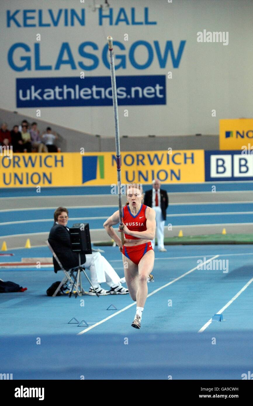 Leichtathletik - Norwich Union fünf Nationen innen International - Glasgow Stockfoto