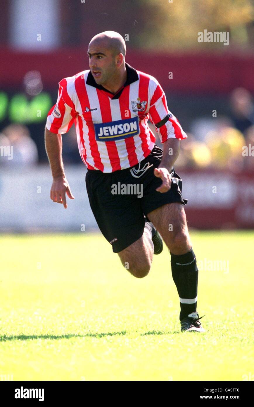 Fußball - bundesweite Liga Division Three - Exeter City V Torquay United Stockfoto