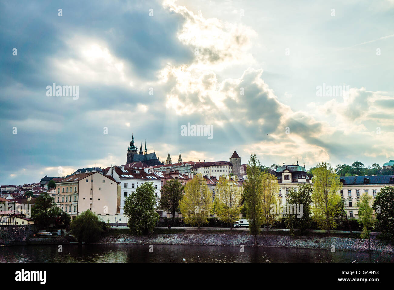 Hauptstadt der Tschechischen Republik Prag Stockfoto