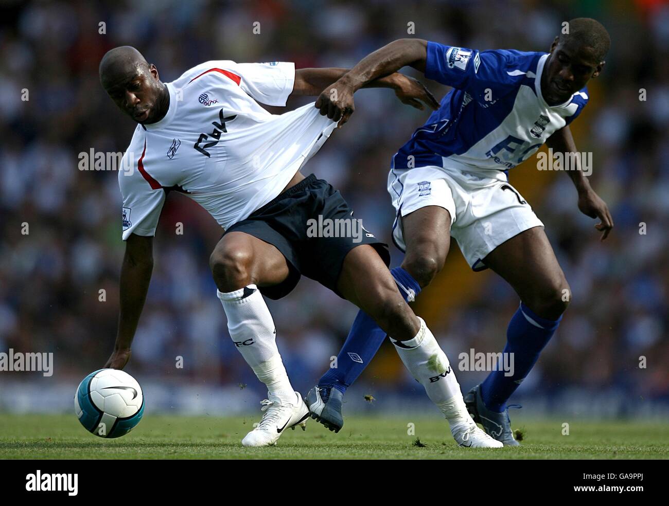 Fußball - Barclays Premier League - Birmingham City V Bolton Wanderers - St Andrews Stockfoto