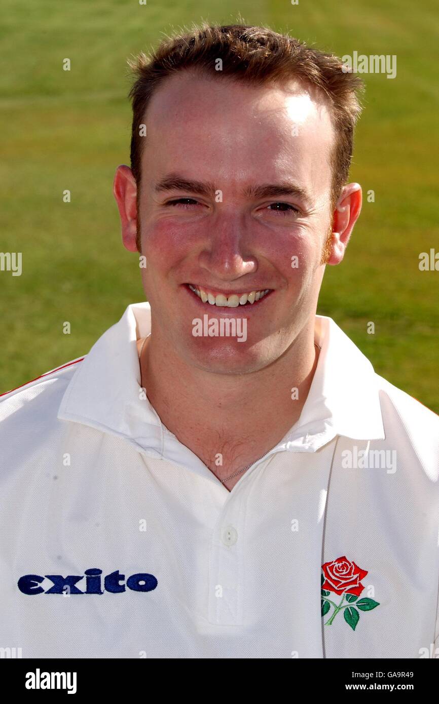 Cricket - Lancashire CCC Photocall. Ryan Driver, Lancashire CCC Stockfoto
