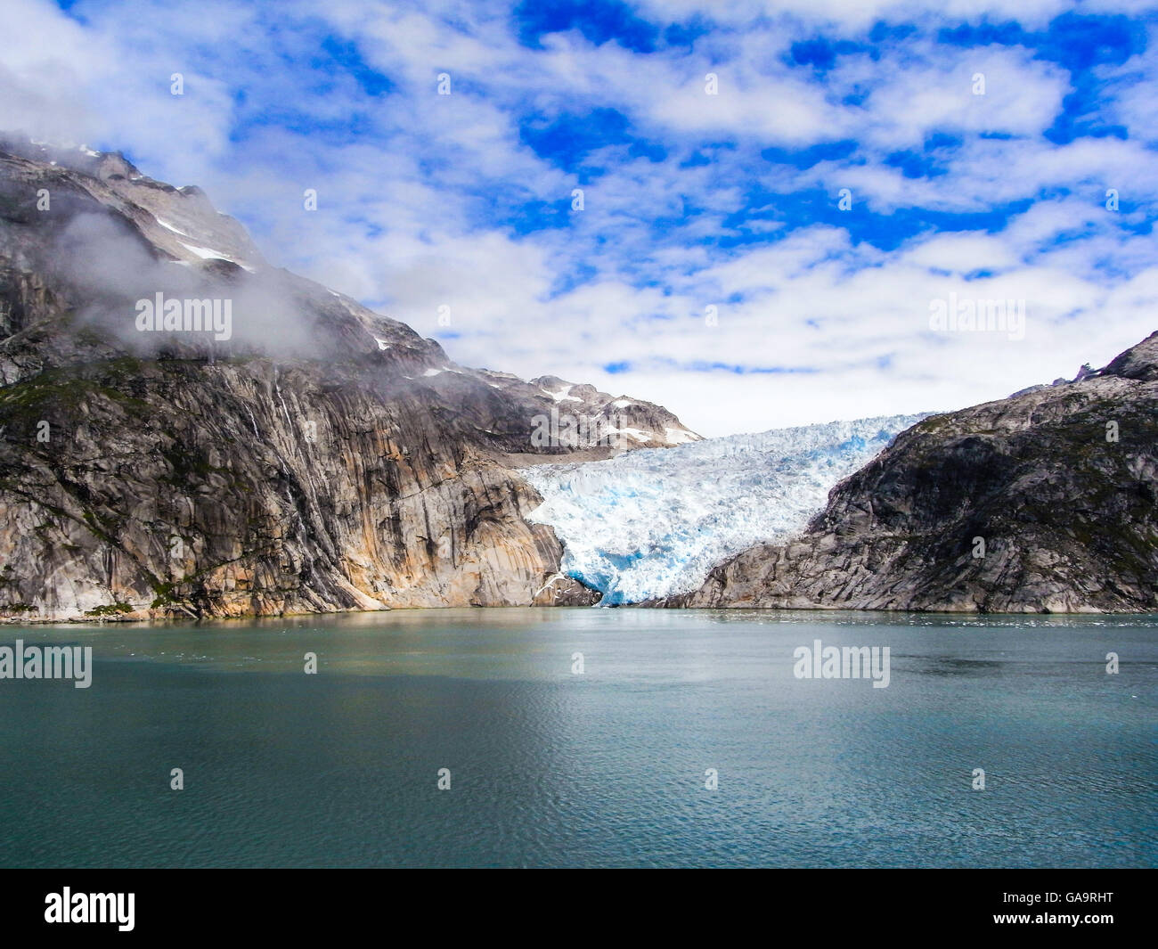 Sibirische Winterlandschaft Stockfoto