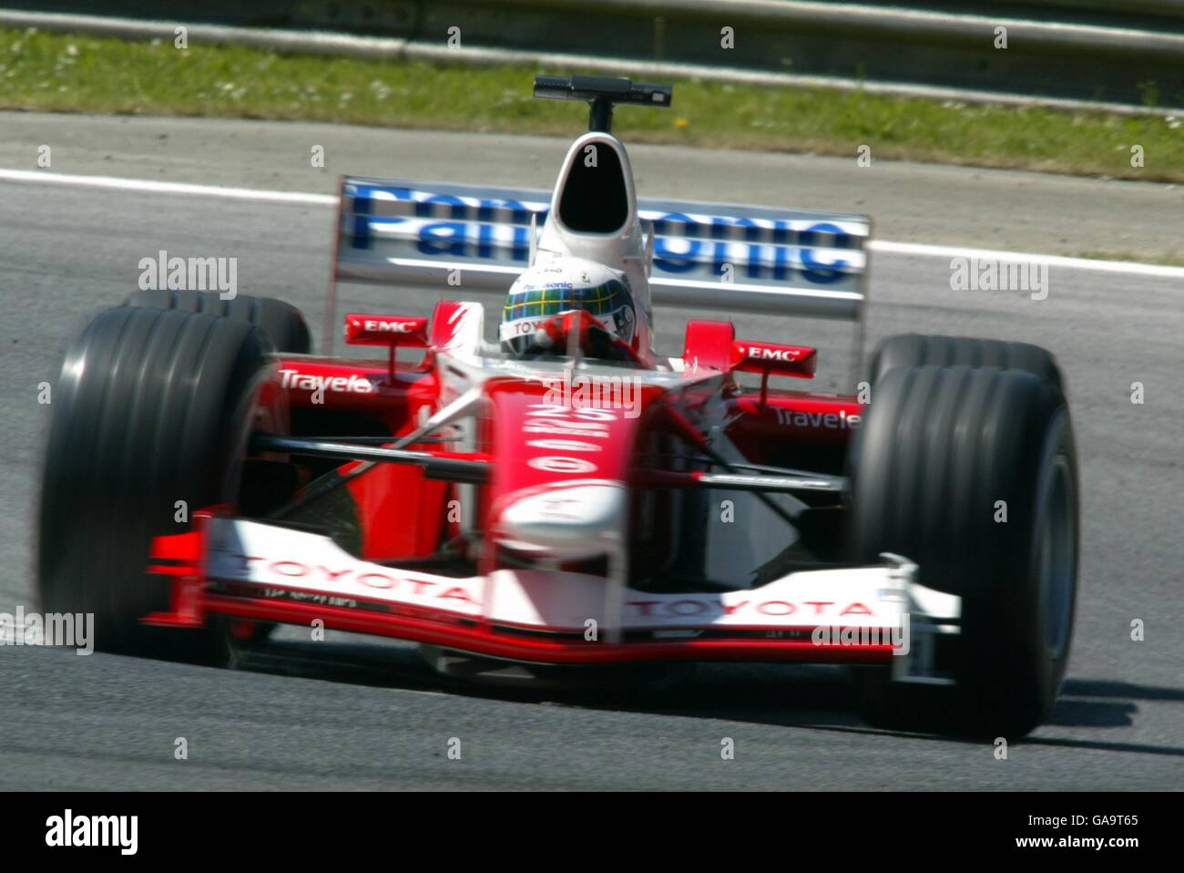 Formel-1-Motorsport - Großer Preis Von Österreich - Qualifying. Allan McNish – Toyota Stockfoto