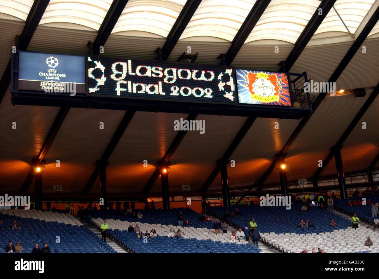 Fußball - UEFA Champions League - Finale - Bayer Leverkusen V Real Madrid Stockfoto