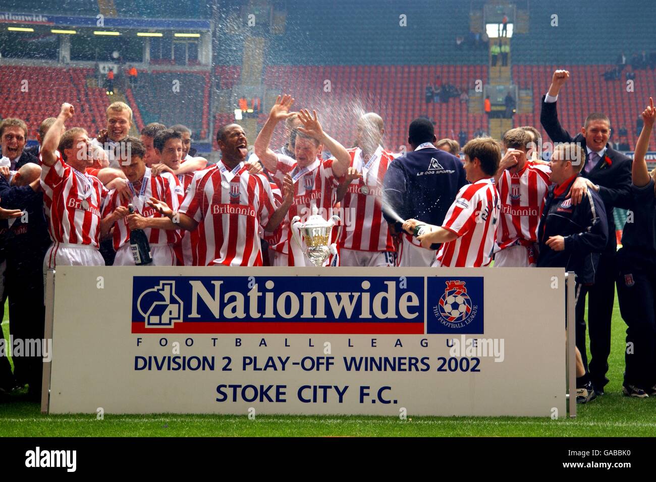 Fußball-National League Division 2 - spielen Off Finale - Brentford V Stoke City Stockfoto