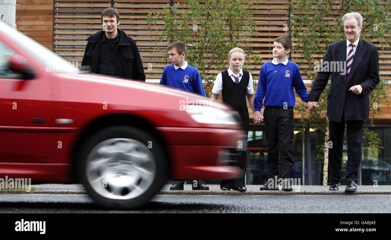 Neue Kampagne für Schottland Straße Stockfoto